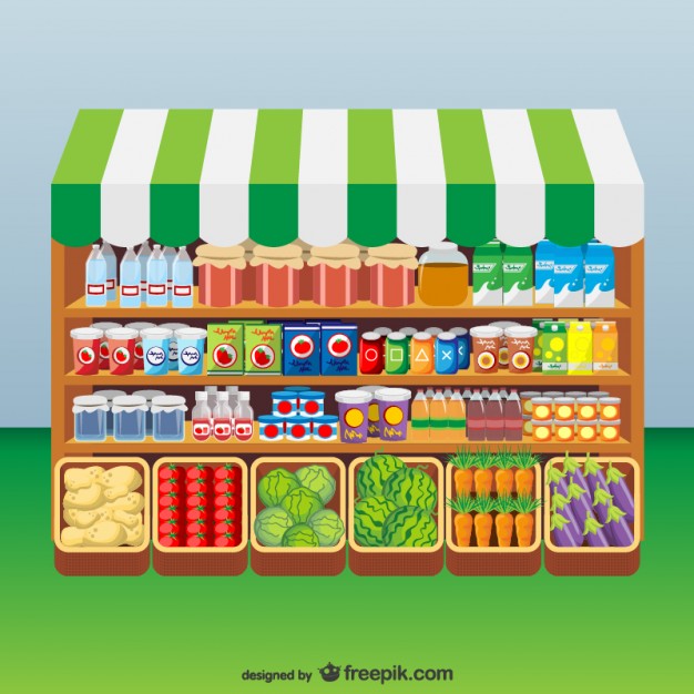 626x626 Food Market Free Vectors Ui Download