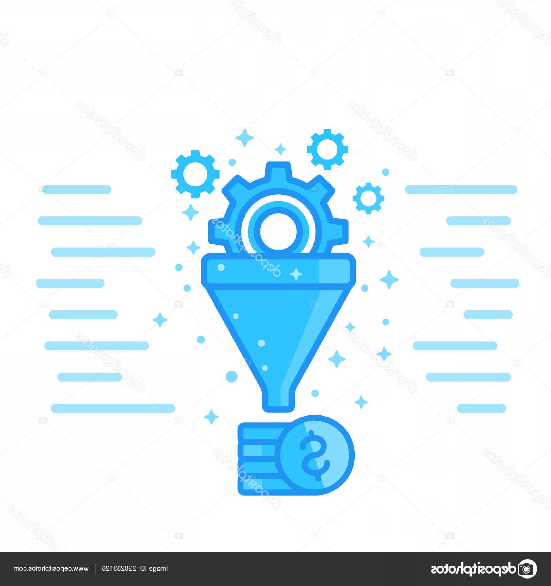 1920x2040 Stock Illustration Sales Funnel Vector Digital Marketing Lamaison