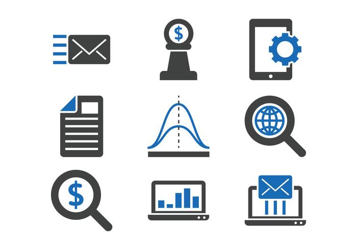 700x490 Marketing Icon Set
