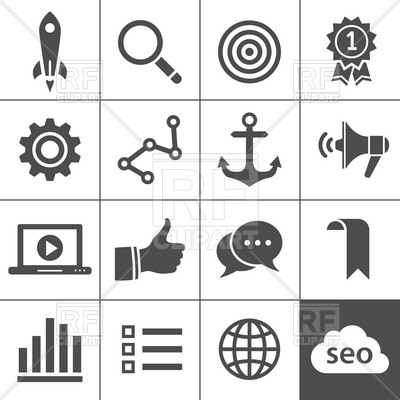 400x400 Search Engine Optimization, Analytics And Internet Marketing Icons