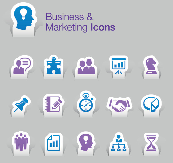 600x566 Free Vector Marketing Iconsfreecreatives