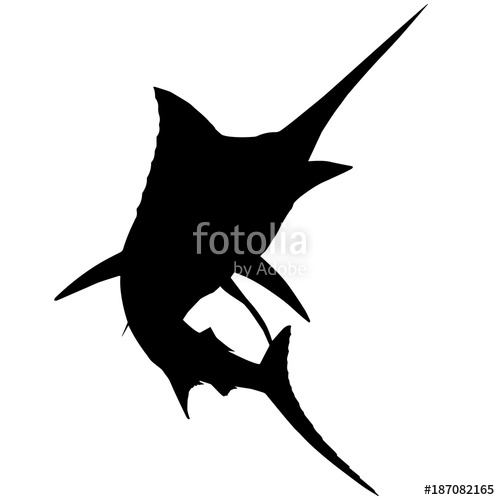 500x500 Marlin Silhouette Vector Graphics Stock Image And Royalty Free