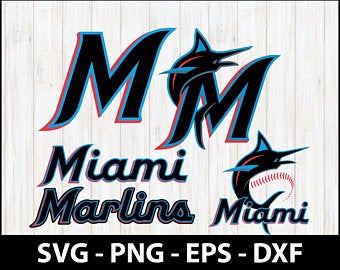 Marlins Logo Vector at Vectorified.com | Collection of Marlins Logo