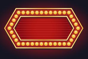 296x200 Marquee Lights Free Vector Art