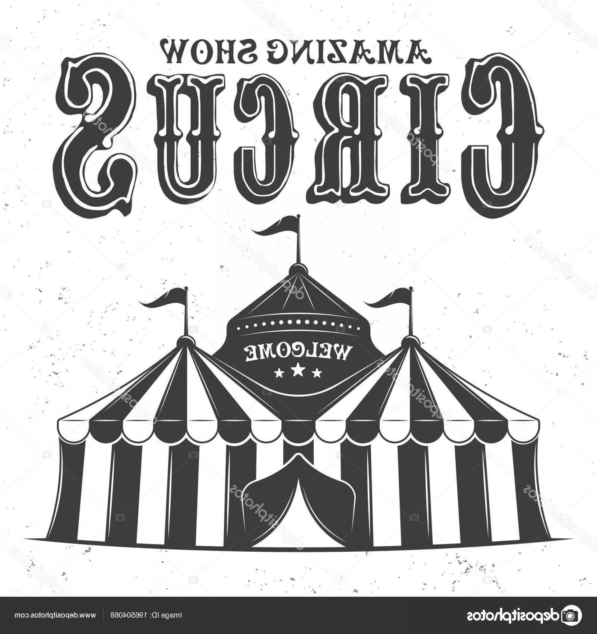 1920x2040 Stock Illustration Circus Tent Or Marquee Vector Handandbeak