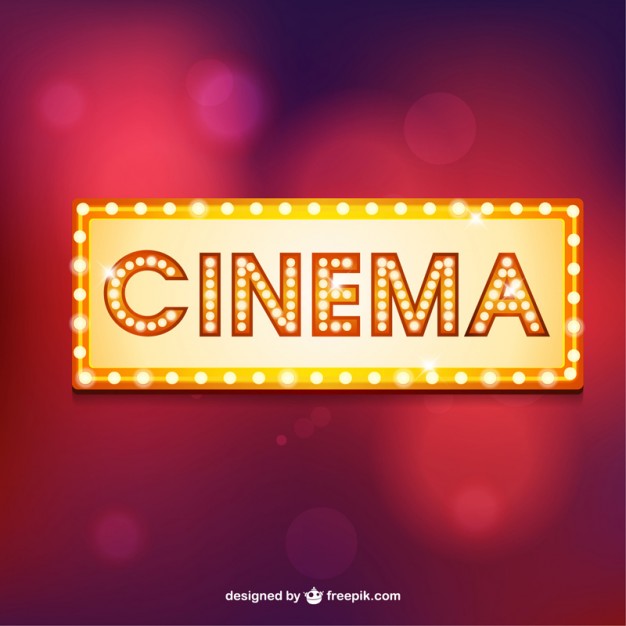 626x626 Cinema Retro Marquee Vector Free Download