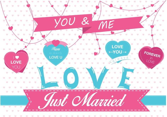 700x490 Just Married Vector Free Graphics Uihere