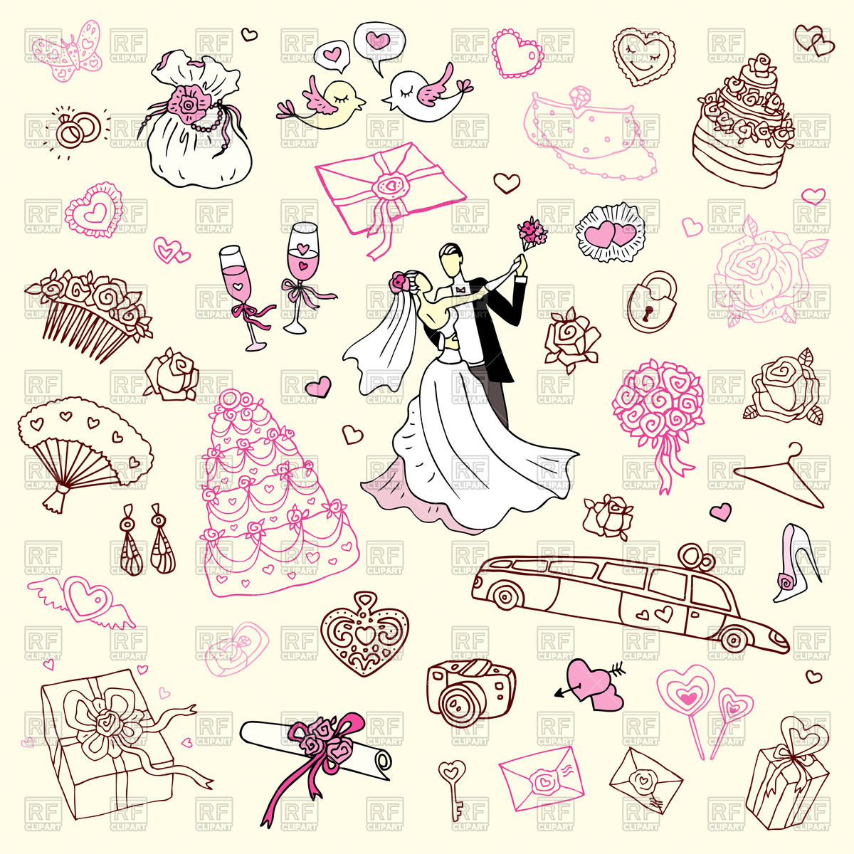 1200x1200 Wedding Icons
