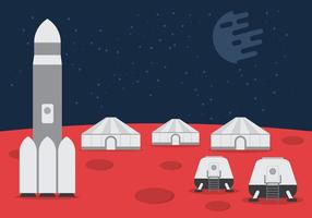 286x200 Mars Free Vector Art