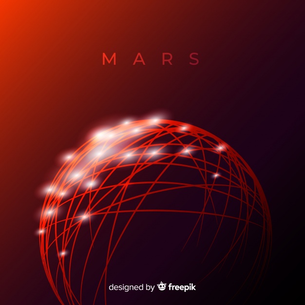 626x626 Mars Vector Free Download
