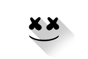 300x200 Marshmello Dj Material Design Logo Inkampneedles In Dj Logo