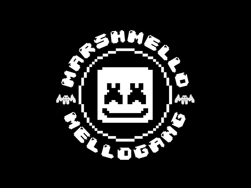 800x600 Marshmello Pixel Mellogang