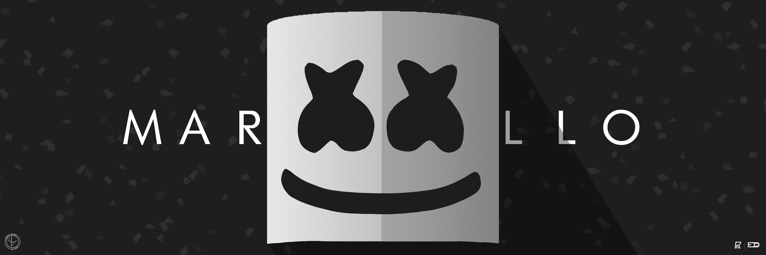 3000x1000 Marshmello Vector Cover