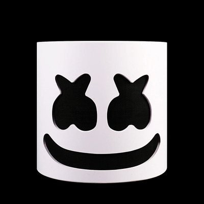 400x400 Dj Marshmello Mask Latex Full Mascot Head Helmet For Fortnite