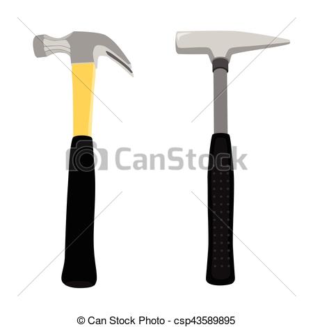 450x470 Martillo, Vector, Conjunto Tool Conjunto, Manija, Trabajando