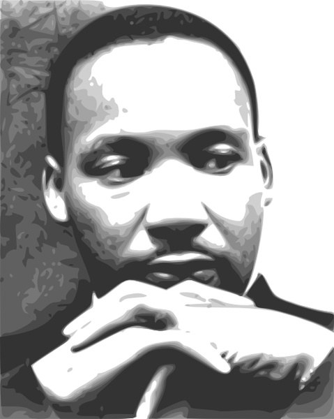 479x600 Martin Luther King Jr Clip Art Free Vector In Open Office Drawing