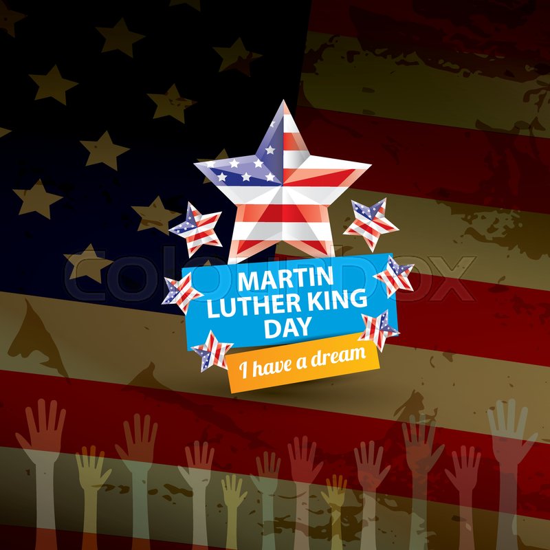 800x800 Vector Martin Luther King Jr Day Us Stock Vector Colourbox