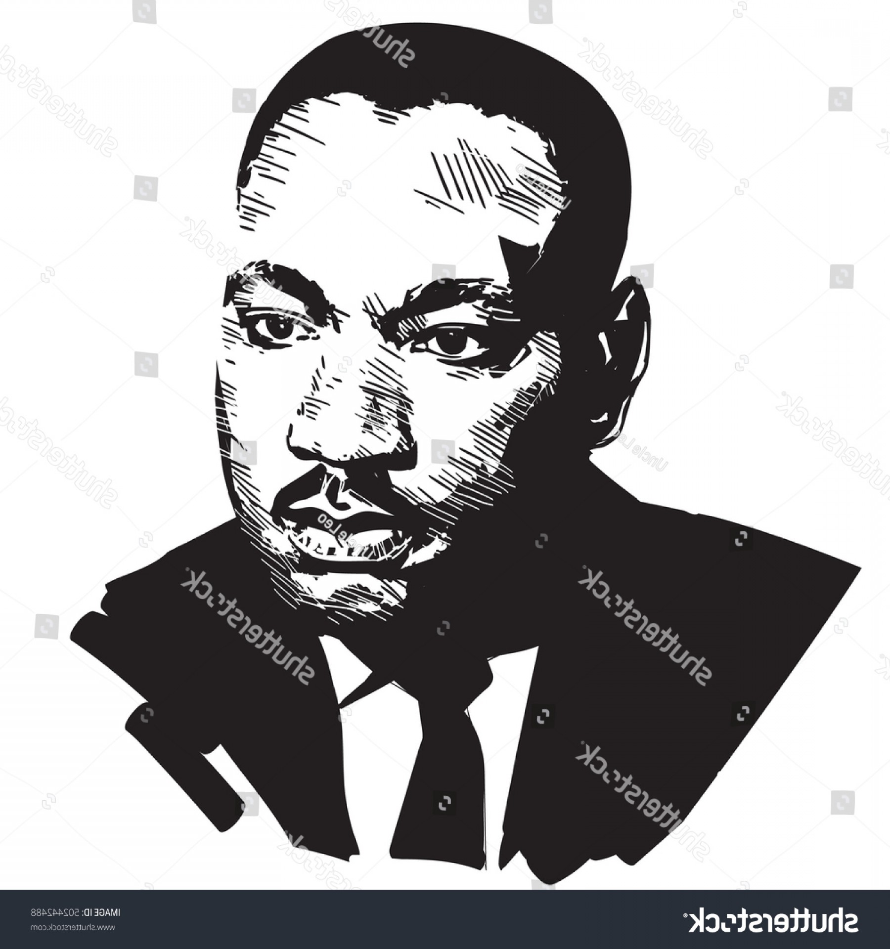 Martin Luther King Vector at Vectorified.com | Collection of Martin ...