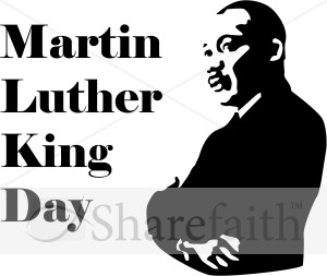 300x253 Martin Luther King Jr Holiday Clipart