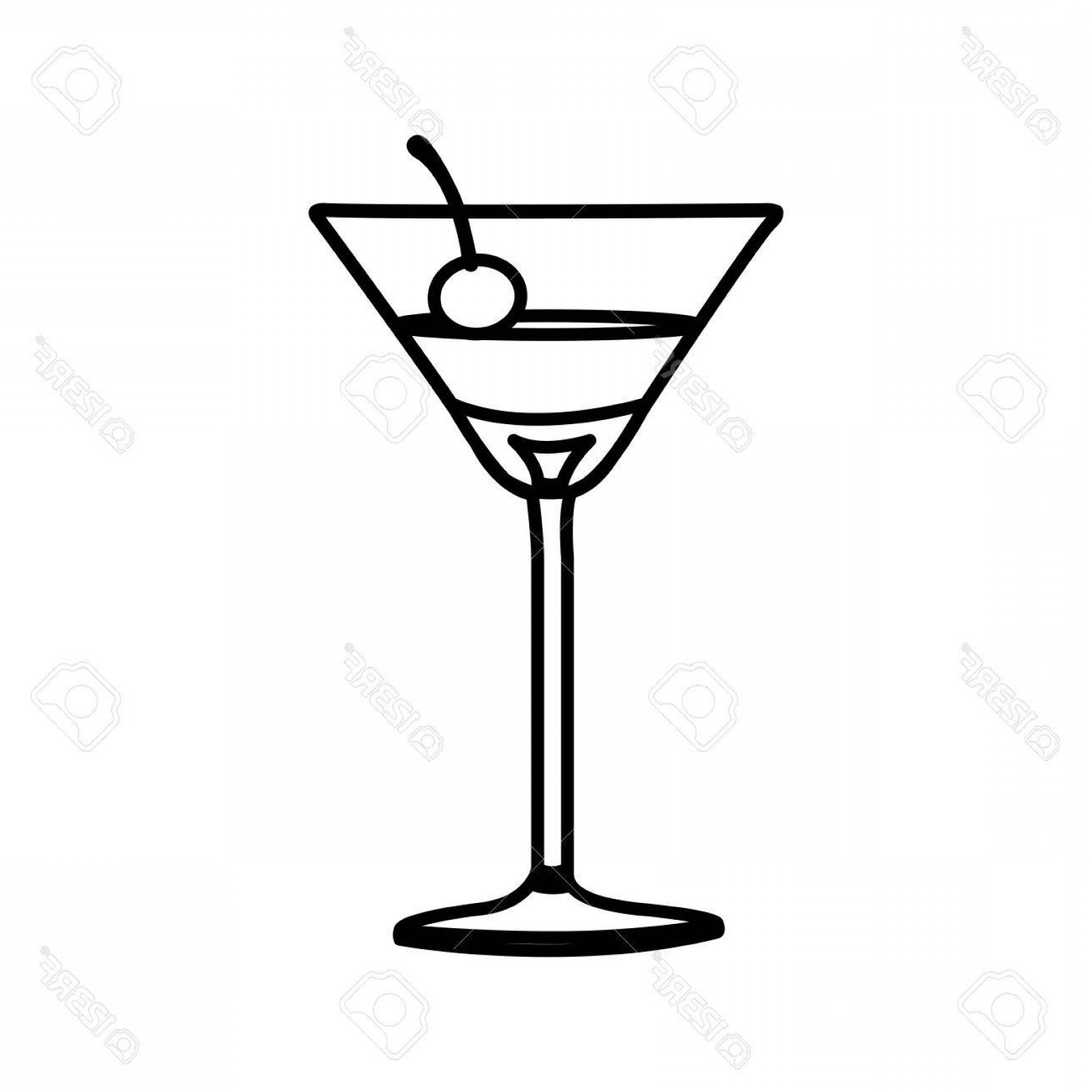 1560x1560 Martini Glass Silhouette Vector Sarahgardan