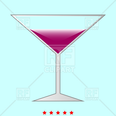 400x400 Martini Glass Icon Vector Image Of Signs, Symbols, Maps