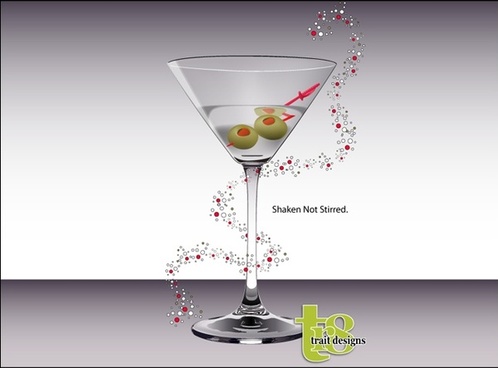 498x368 Cocktail Glass Vector Free Vector Download