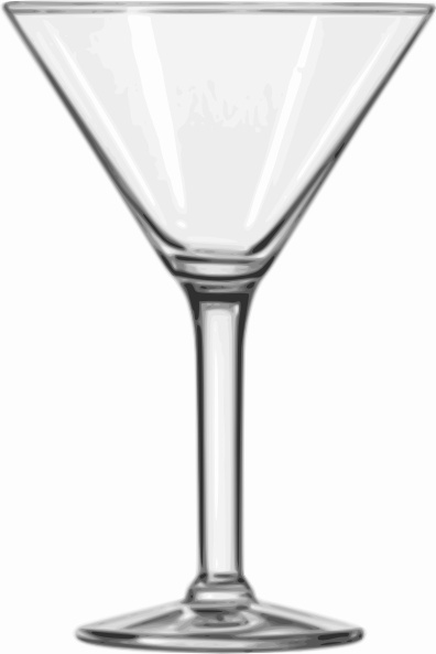 396x593 Cocktail Glass Martini Clip Art Free Vector In Open Office Drawing