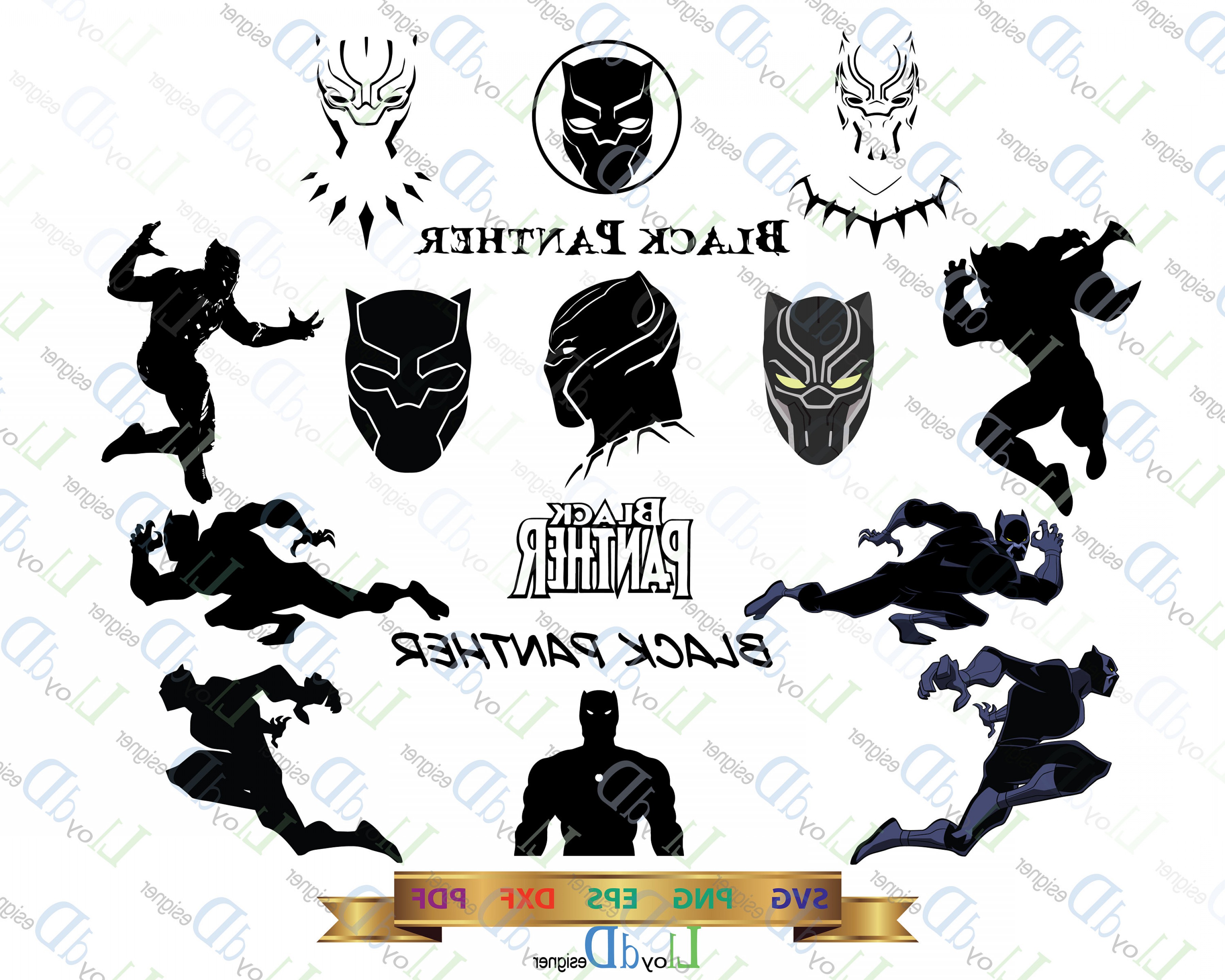 3600x2880 Marvel Black Panther Pack Black Geekchicpro