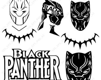 340x270 Vector Black Panther Etsy