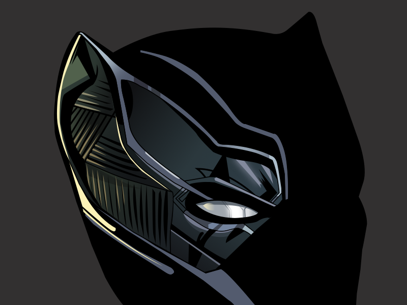 800x600 Black Panther Sketch Drawing