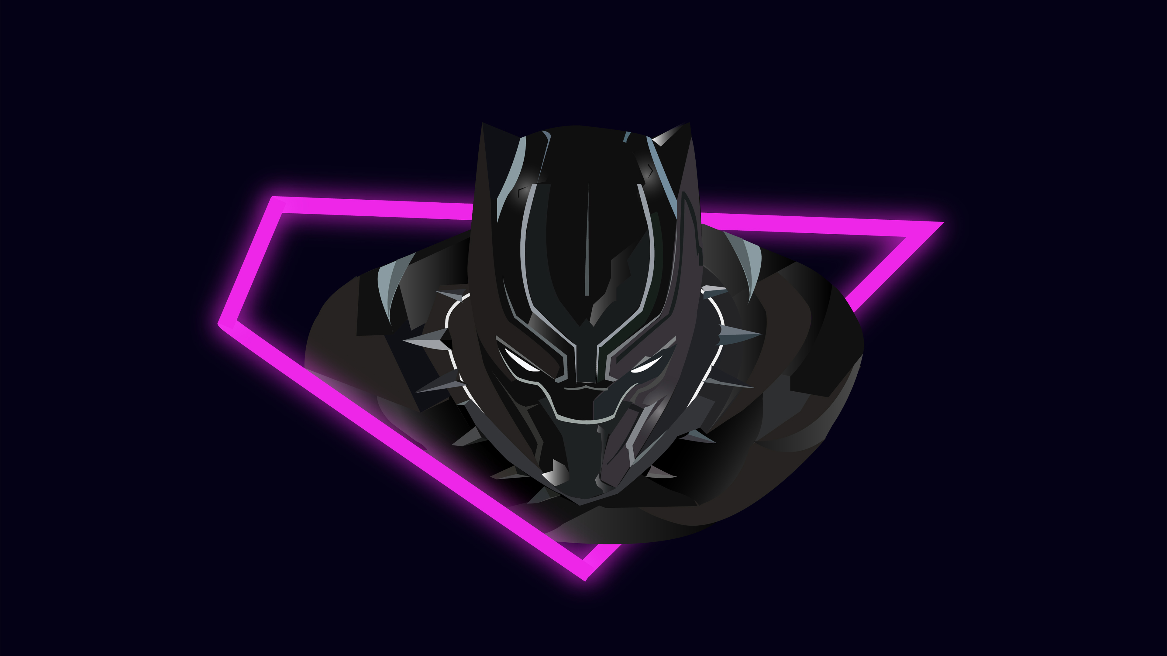 3840x2159 Black Panther Vector Art, Hd Superheroes, Wallpapers, Images