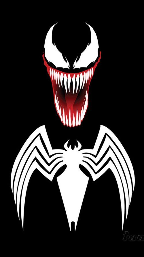500x889 Venom Marvel Vector For Wallpaper