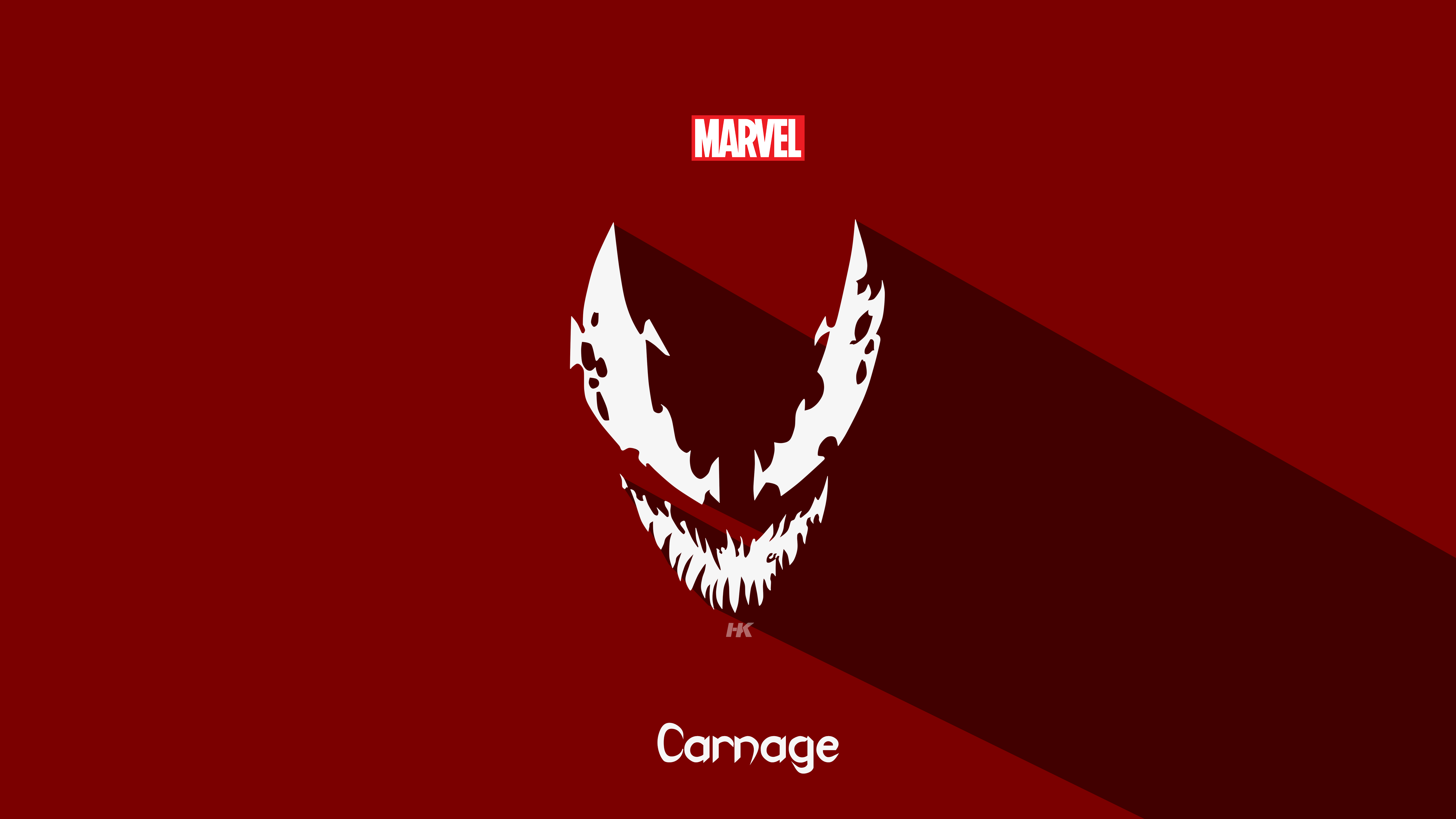 5760x3240 Carnage Vector Art My Venom Symbiote Vector Arts Artwork, Art