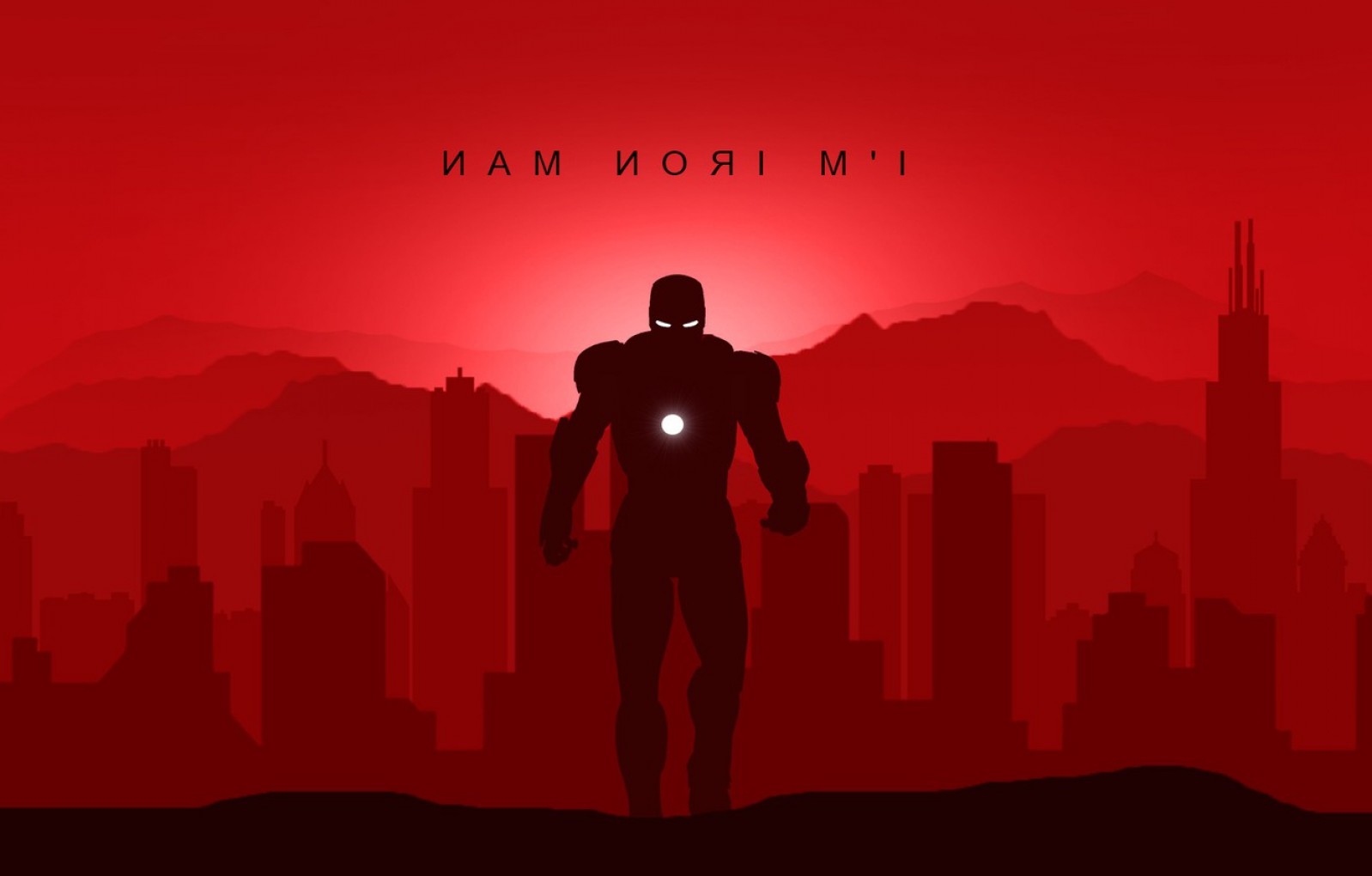 1598x1020 Iron Man Art Vector Art Marvel Minimal Avengers Superheroes Soidergi