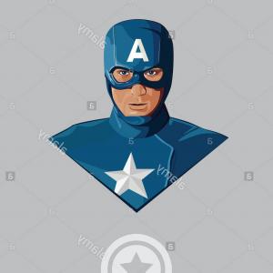 300x300 Stock Photo Captain Man Super Character Comic Character Marvel