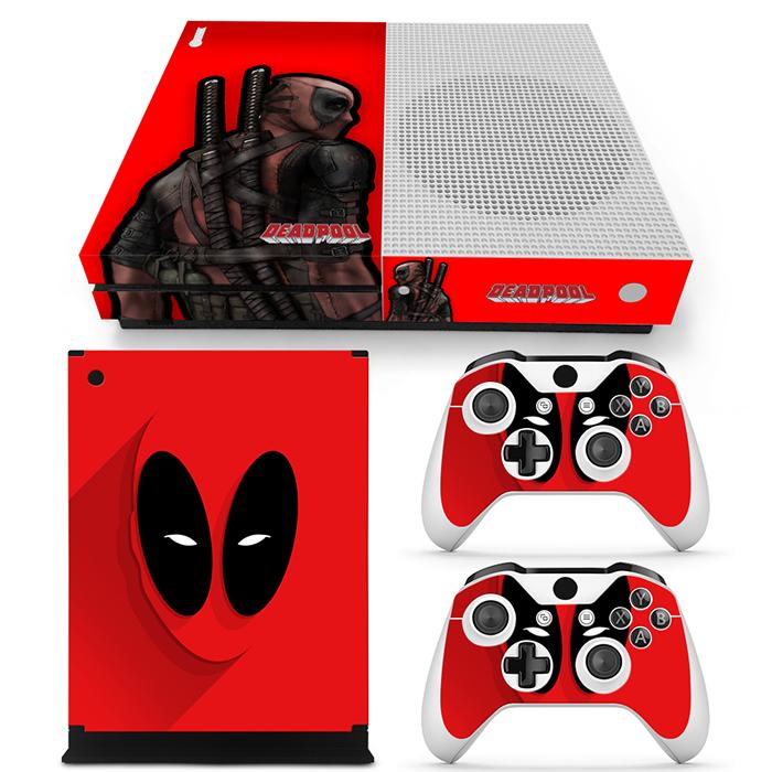 700x700 Marvel Deadpool Mask Vector Art Design Xbox One S Decal Skin