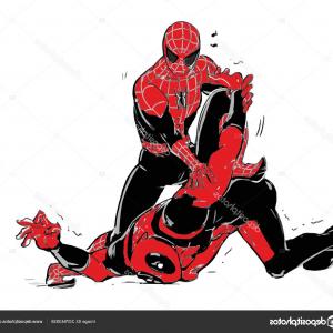 300x300 Stock Illustration Spider Man Marvel Vector Handandbeak