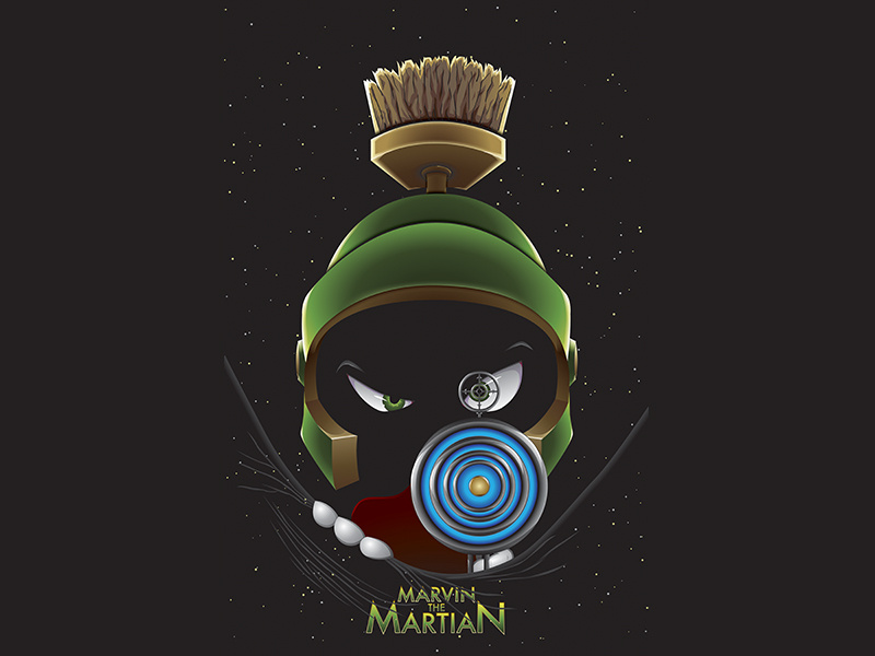 Marvin The Martian Vector at Vectorified.com | Collection of Marvin The ...