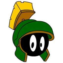 256x256 Marvin The Martian Vector Logo Free Vector Free Download