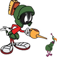 199x200 Marvin The Martian Logo Vector