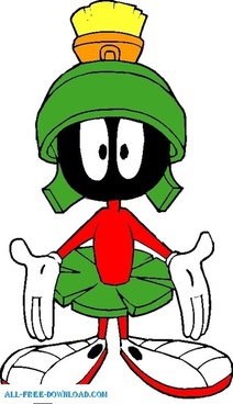 212x368 Marvin The Martian Pictures Vector Free Vector Download