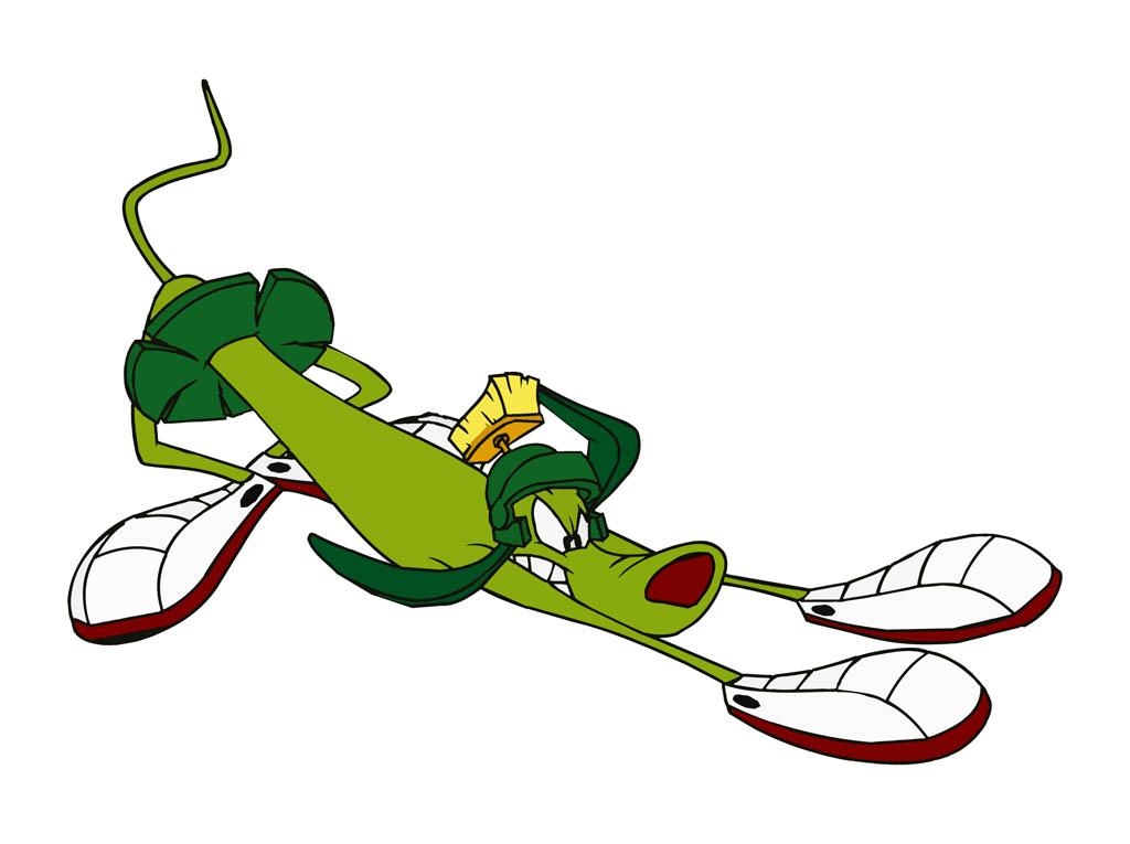 1024x765 Cartoon Alien Dog Vector Art Graphics