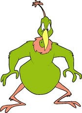 168x231 Free Marvin Martian Vector Graphics