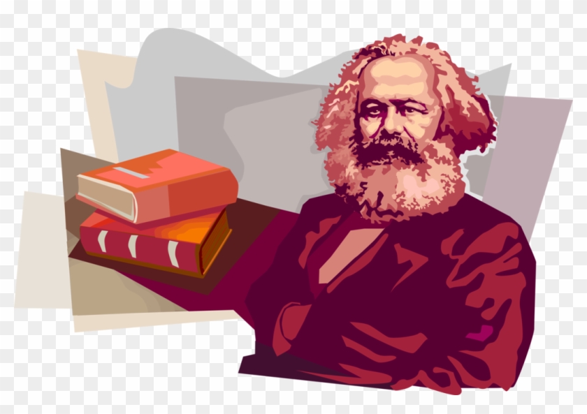 840x593 Vector Illustration Of Karl Heinrich Marx, German Philosopher