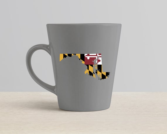 570x460 Maryland State Flag Vector Clip Art Cutting For Etsy