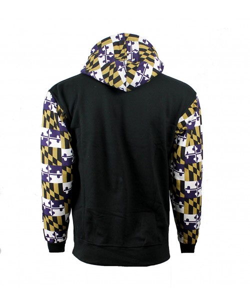 500x612 Winter Autumn Adults Maryland State Flag Football Calvert