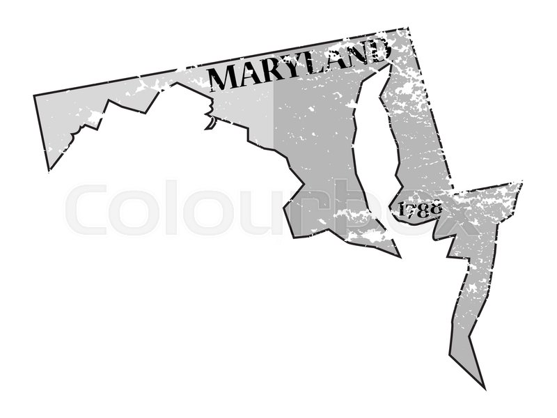 Maryland State Vector