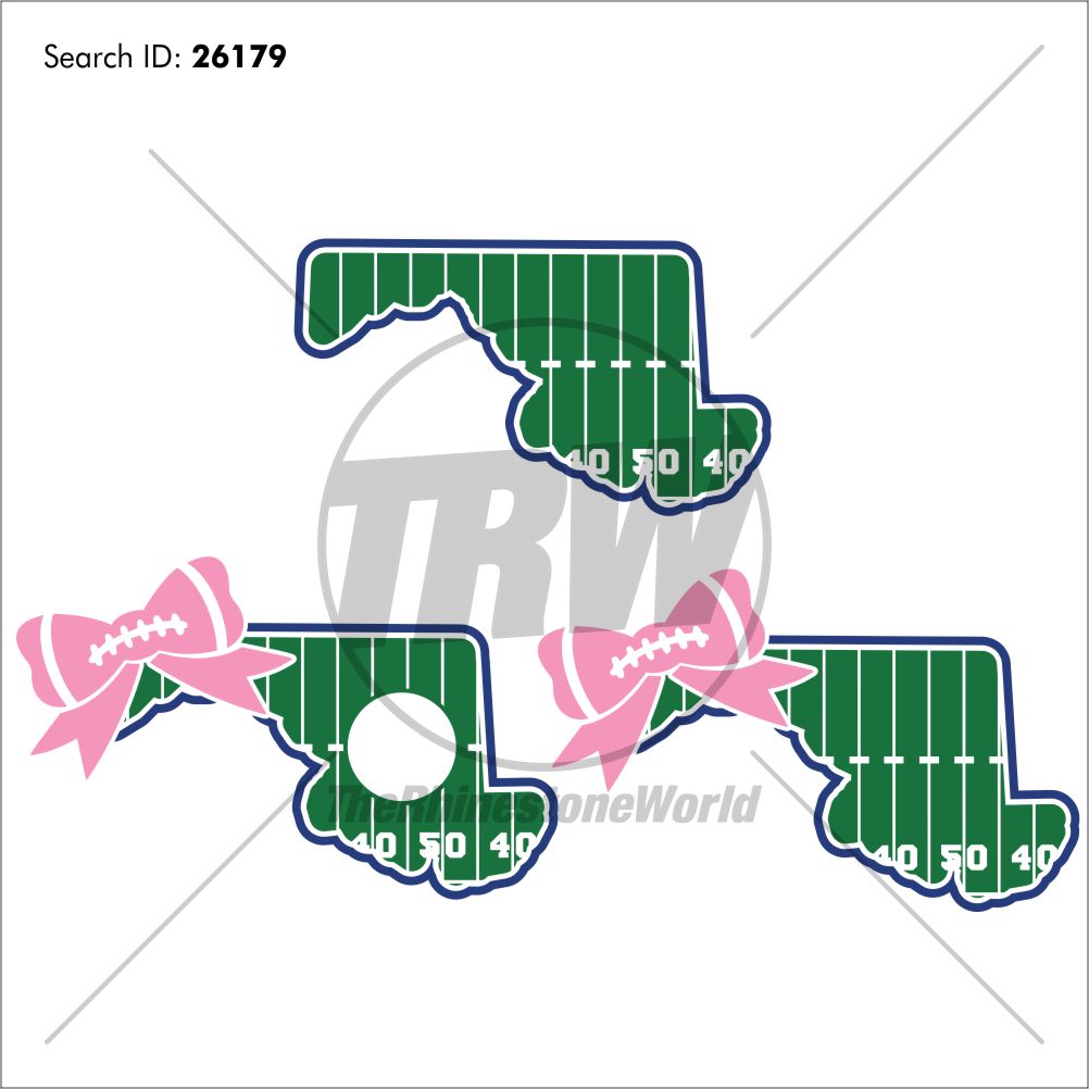 1002x1002 Maryland Football State Vector