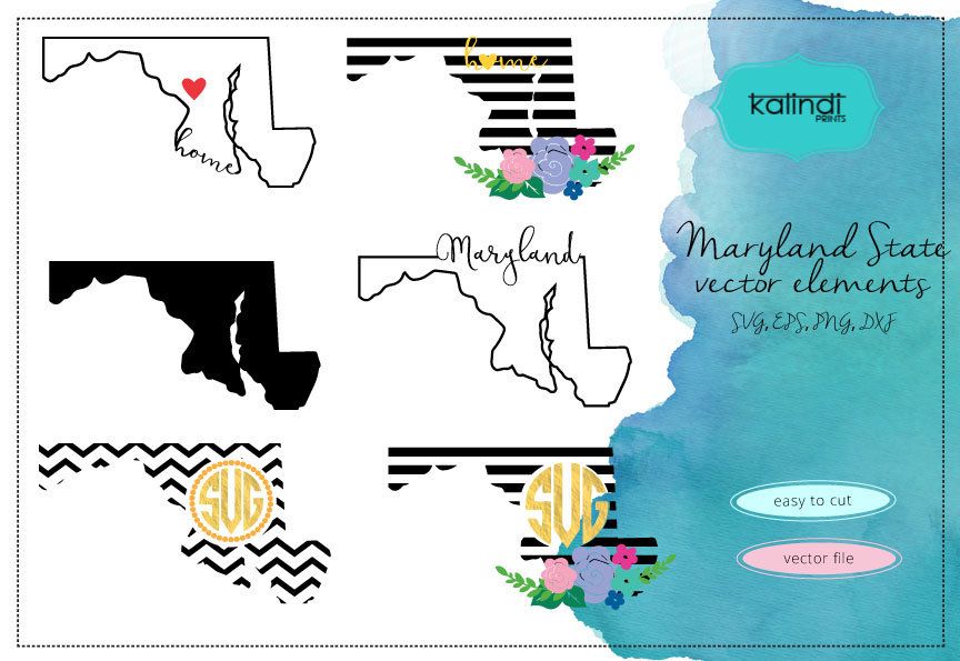 864x595 Maryland Maryland Vector File, Maryland File