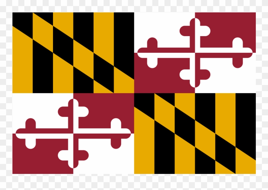 880x626 Maryland Vector Pattern Clipart